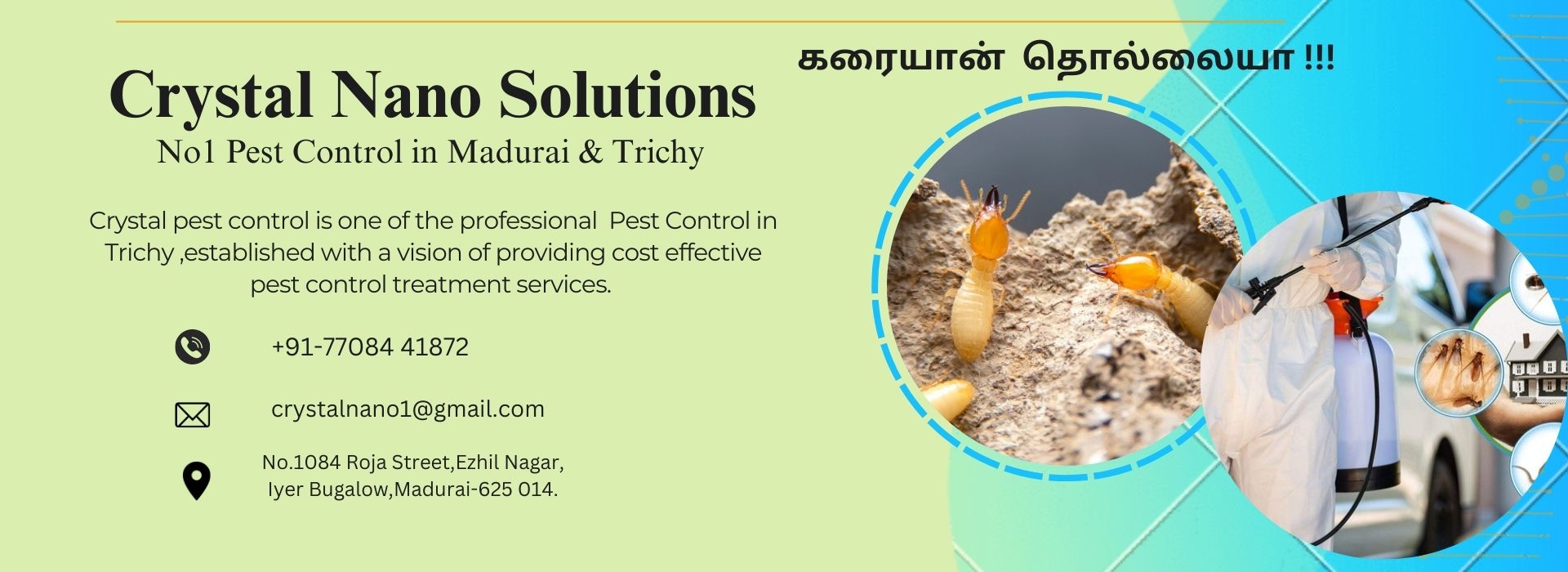 Pest Control services in trichy